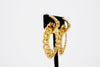 Vintage CHANEL Gold Hoop Earrings