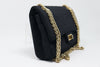 2006-2007 CHANEL Black Quilted Jersey Reissue Double Flap Bag