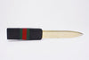 Rare Vintage Gucci Leather Bookends Letter Opener 