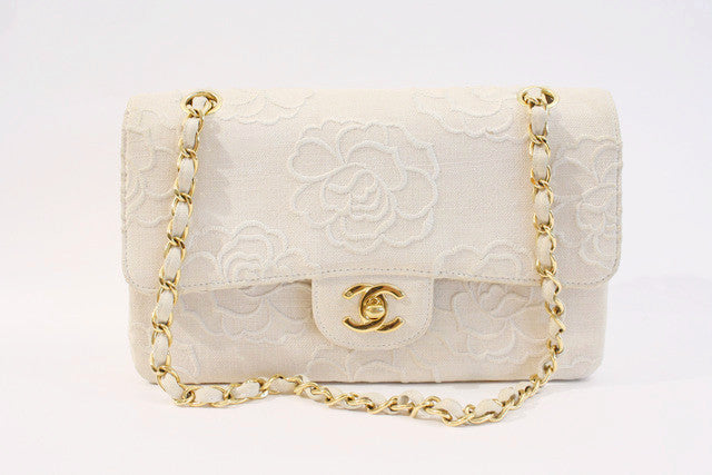 Rare Chanel Flap Bag - Vintage 80's Chanel Chain with Flap