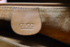 Vintage 80's GUCCI XL Suede Horsebit Bag