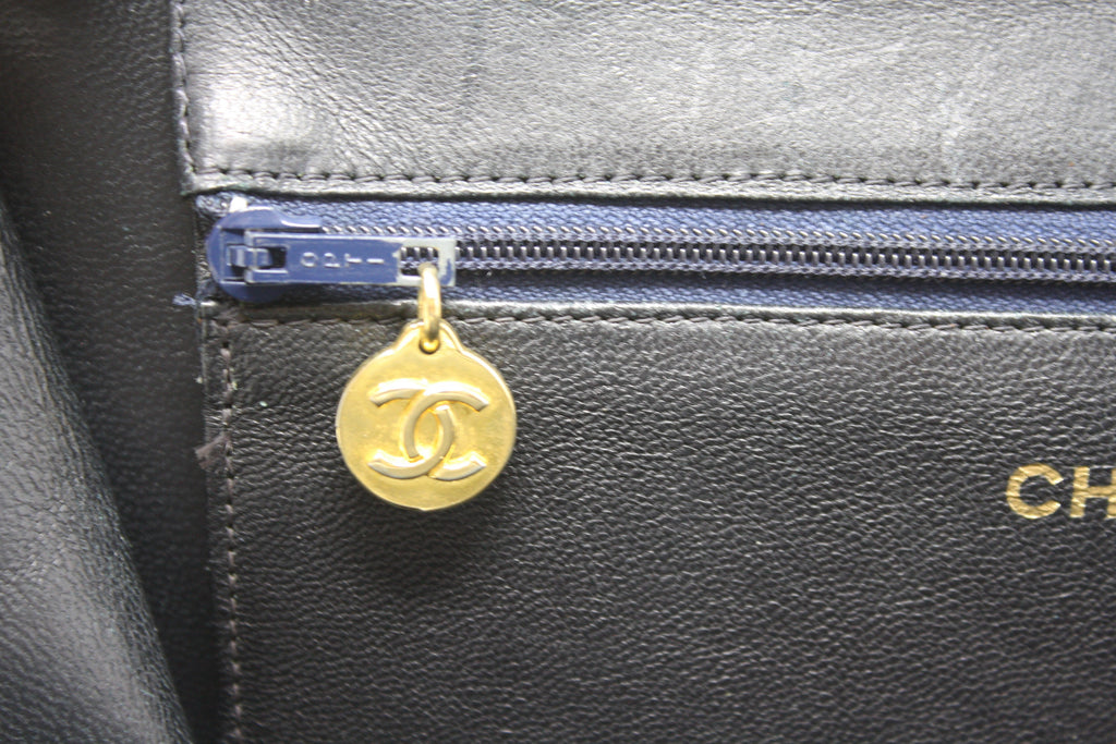 Vintage 80's CHANEL Bag Mademoiselle Chain at Rice and Beans Vintage