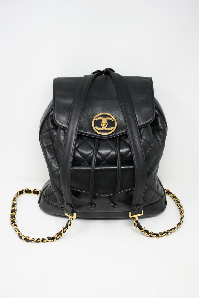 Vintage CHANEL Top Handle Flap Bag at Rice and Beans Vintage