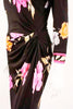 Vintage Leonard Silk Jersey Gown Dress 