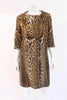 Vintage Dior Ocelot Fur Leopard Coat 