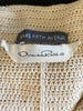 Vintage oscar de la renta knit jacket 