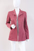 CHANEL Spring 2002 Pink Cotton Denim Jacket