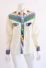 Vintage 70's Rainbow Cotton Shirt