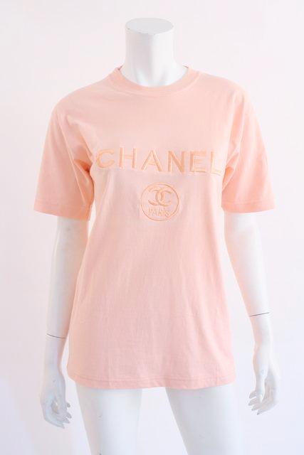 VINTAGE CROPPED BOOTLEG CHANEL TEE - THICK MATERIAL - CIRCA 1980s – Gone  Tomorrow Vintage
