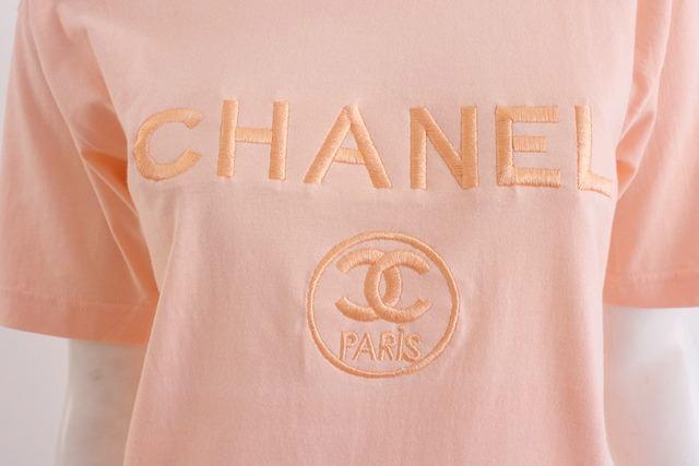 Chanel Flower Logo Shirt - Vintagenclassic Tee