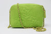 Rare Vintage 1996-1997 CHANEL Neon Spring Green Bag