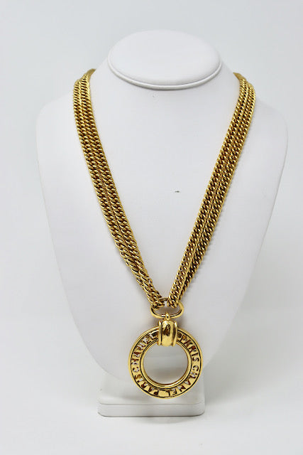 Chanel Vintage Gold Magnifying Glass Loupe Necklace – Amarcord Vintage  Fashion