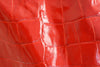 Vintage ungaro red leather skirt 