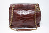 Vintage Chanel Alligator Tote Bag Handbag 