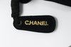 Rare Vintage CHANEL Jumbo Quilted Suede Tote Bag With CC