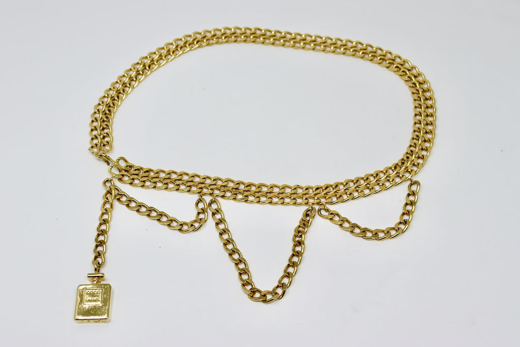 Vintage Chanel at London Jewelers  Fashion belts, Chanel chain belt, Body  chain jewelry