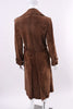 Rare Vintage Late 70's GUCCI Suede Coat with Wood Logo Details