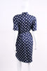 Vintage 80's Silk Polka Dot Dress