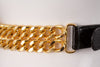 Vintage 70's Chain & Leather Belt