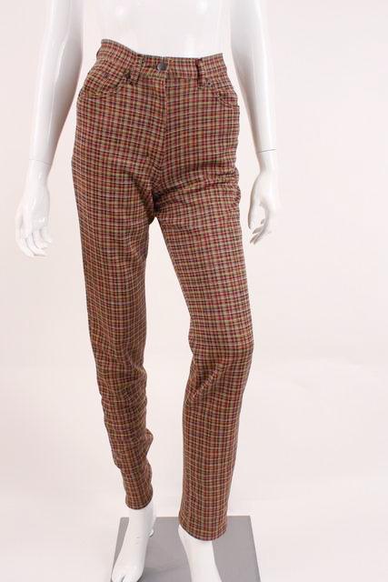 Vintage Missoni Plaid Pants