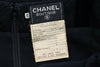 Vintage CHANEL Black Boucle & Velvet Dress