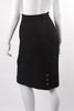 Vintage CHANEL Black Boucle Skirt