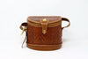 Vintage 1991 BARRY KIESELSTEIN-CORD Woven Leather Bag