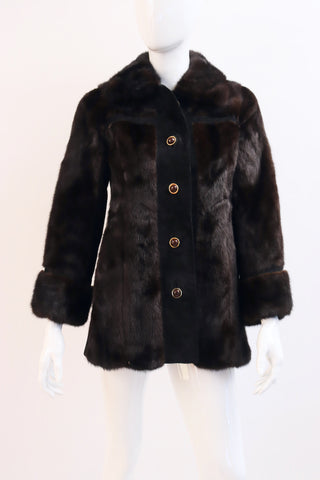 Vintage 70's BIRGER CHRISTENSEN Fur Coat