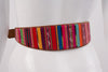 Vintage Belt With Guatemalan Fabric