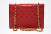 Vintage Chanel Red Flap bag 