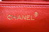 Vintage Chanel Red Flap bag 