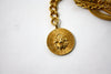 Rare Vintage CHANEL Gold Chain & Lion Head Belt