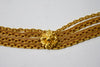 Rare Vintage CHANEL Gold Chain & Lion Head Belt
