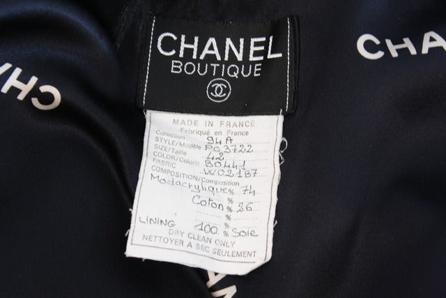 Chanel Rare Alpaca Fur 1994 Fuzzy CC Jacket · INTO
