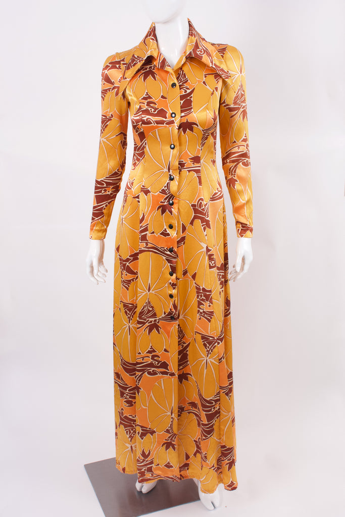 Vintage Early 70's STEPHEN BURROWS Maxi Dress