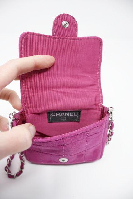Vintage CHANEL Pink Convertible Waist Bag at Rice and Beans Vintage