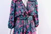Vintage 80's DIANE FREIS Floral Dress