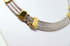 Vintage 80's GIVENCHY Two Tone Necklace