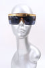 Vintage GIANNI VERSACE Shield Sunglasses