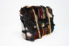 Vintage Chanel Multi Color Mink Fur Flap Bag 