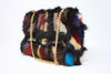 Vintage Chanel Multi Color Mink Fur Flap Bag 