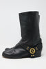 Iconic Vintage CHANEL Fall 1991 Motorcycle Boots
