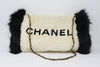 Rare Vintage CHANEL Fall 1994 Faux Fur Muff Handbag