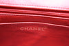 Rare Vintage CHANEL Red Flap Bag