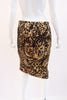 Vintage 80's YVES SAINT LAURENT Leopard Skirt