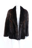Vintage 80's Two Tone Mink Fur Jacket