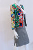 Vintage CHANEL S/S 1988 Suit w/Scarf Print Lining