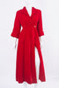 Vintage 40's DIANA DEAN Velvet Robe Coat