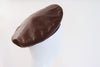 Rare Vintage Early 80's GUCCI Leather Beret