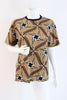 Vintage FERRAGAMO Leopard Print Shirt